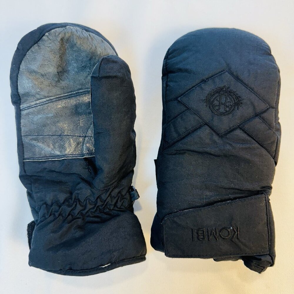 kombi mittens Women Waterguard Leather Palm Sz M Heat Pack Pocket